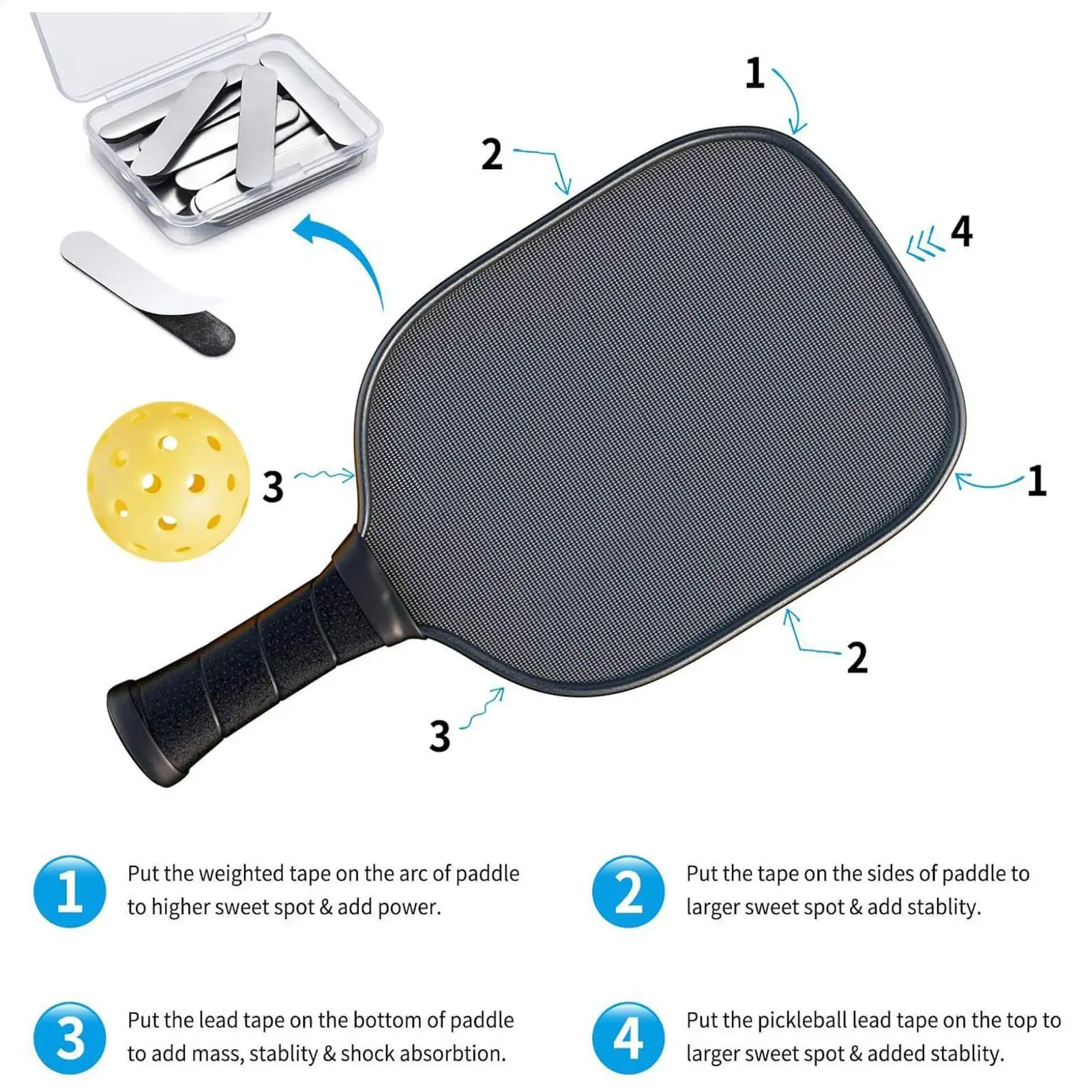 

Свинцовая лента для гольфа, высококлейкая лента для гольфа, 10-компонентное оборудование, клубная ручка для регулировки веса, ремонта качелей на открытом воздухе, ракетка, мяч, спорт