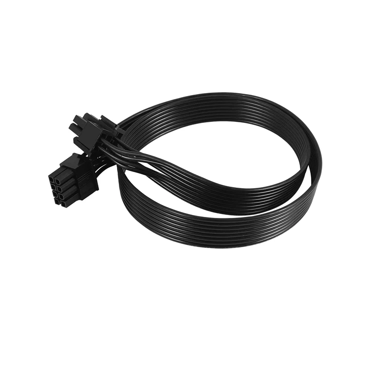 สายอะแดปเตอร์แปลงไฟเมนบอร์ด Exquisite-Pcie 8 พิน ตัวผู้ เป็น CPU 8 พิน (4+4) ตัวผู้ EPS-12V สำหรับ Seasonic Modular Power Supply, 60C