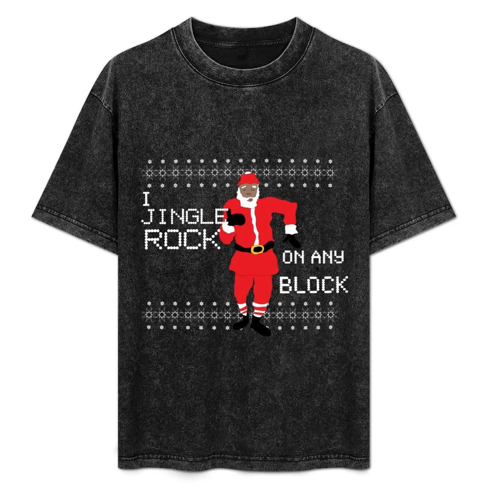 

Milly Rockin Santa - Ugly Sweater Dancing Santa T-Shirt valentines clothes funny costumes rapper graphic tees shirts men