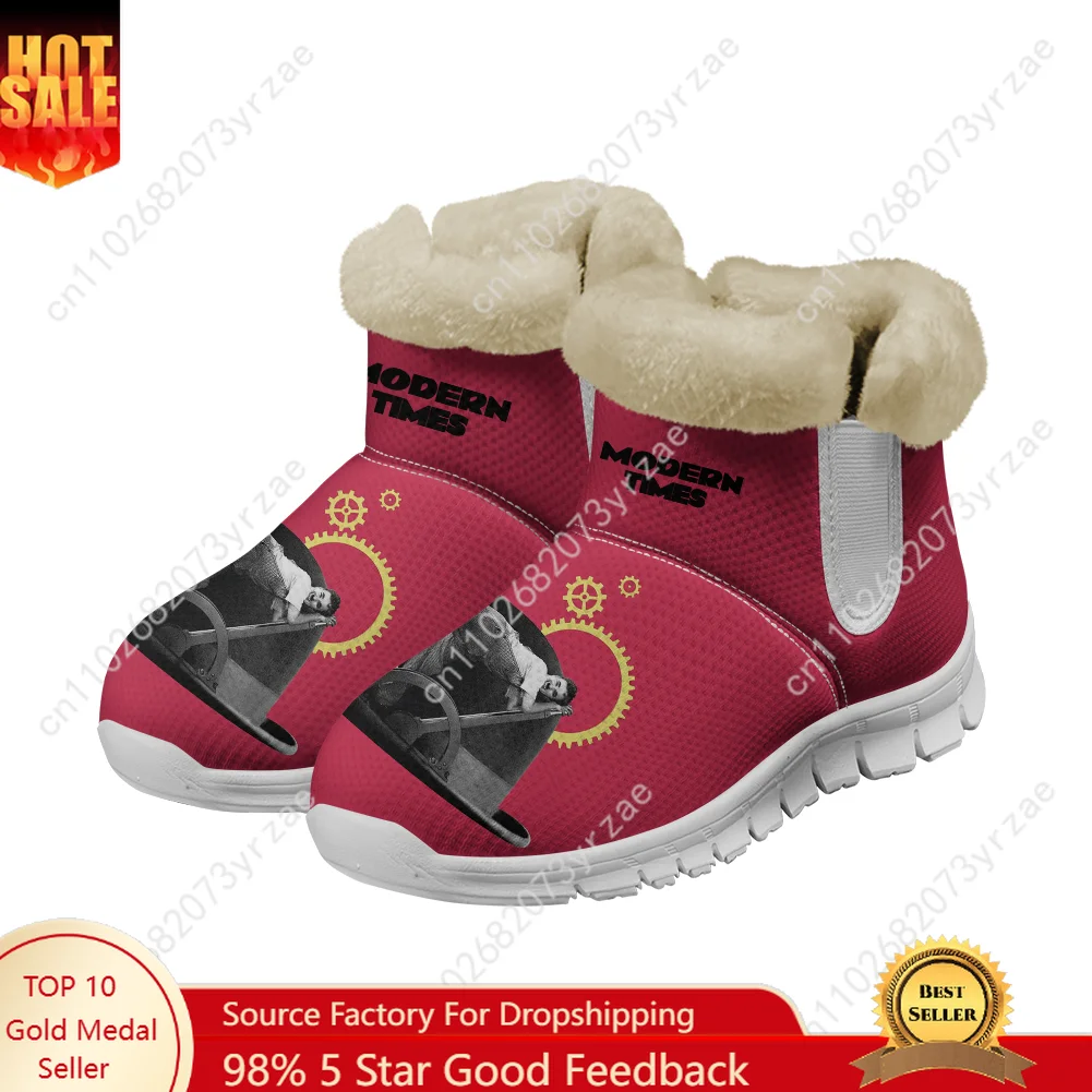 

Modern Times Warm Boot Mens Womens Teentager Shoe Outdoor High Quality Personalized Fashion Lightweight Sneaker Customize Shoes
