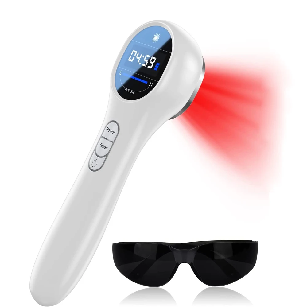 NEW 650nm 808nm Low Level Laser Red Light Therapy Device Cold Laser Arthritis Physical Therapy Equipment Pain Relief Health Care