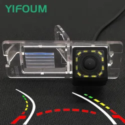 AHD Fisheye Dynamic Trajectory Car Rear View Camera For Renault Clio Fluence Espace Laguna Dacia Logan 2 Symbol Trafic