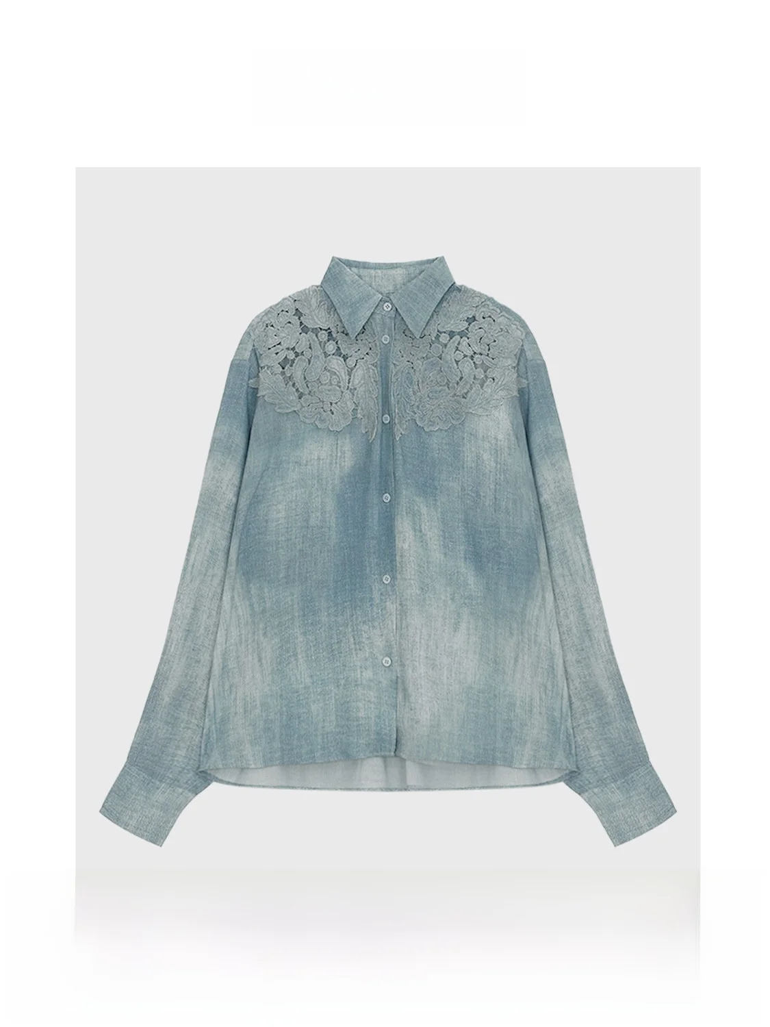 

Синее вышитое длинное платье с воротником-стойкой для женщин, повседневное, свободного кроя, для работы, лето 2025, под собственной торговой маркой