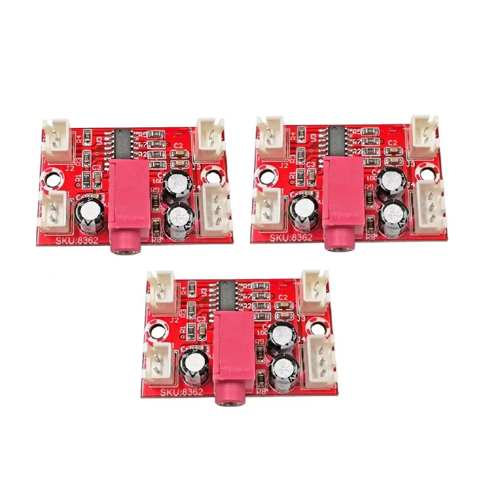 3PCS LM4863 For MINI Audio Board for Compact Builds Dual Channel 3W Output 2V to 5.5V Input Range PCB Friendly