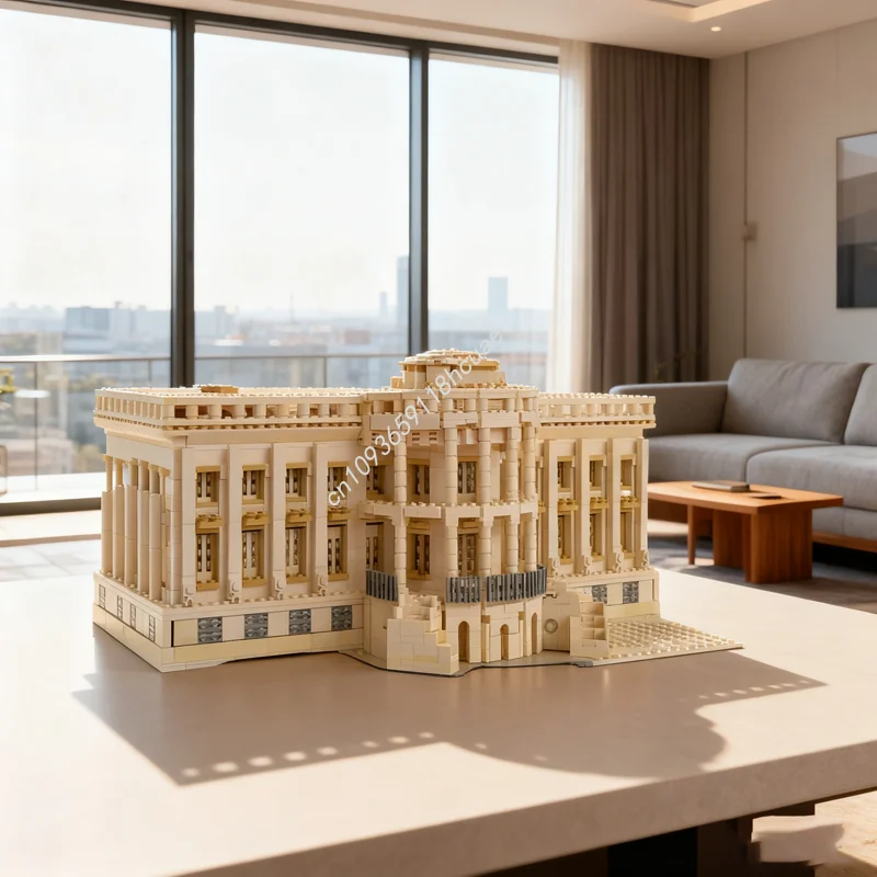 5222pcs MOC Witte Huis Schepper Gespecialiseerd Model Bouwstenen Kerstcadeau Monteren DIY Speelgoed Creatieve Onderwijs Baksteen Kids