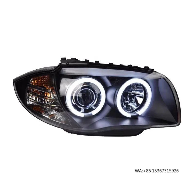 

E87 2004-11 Ангельский глаз указатель поворота дневные ходовые огни светодиодные фары светодиодные фары в сборе