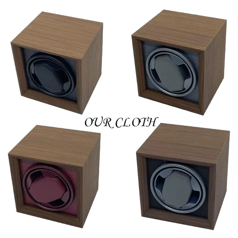 3 Speed Automatic Watch Winder with Quiet Motor 1 Slot Watch Container Box Watch for Timepiece Display Essential Y1AC