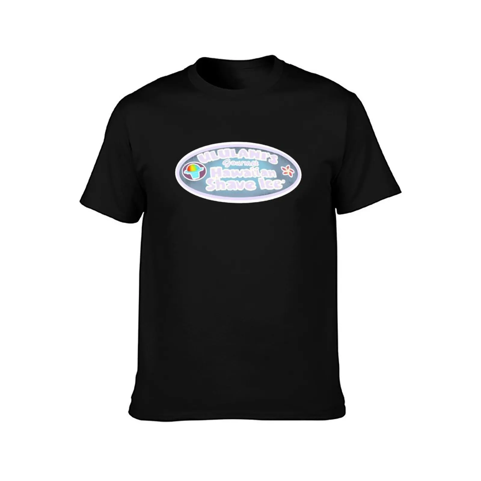 Ululani's Hawaiian Shave Ice T-Shirt, Summer Casual Cotton Tee, Oversized Streetwear Tops, Vintage Graphic Print, 100% Cotton