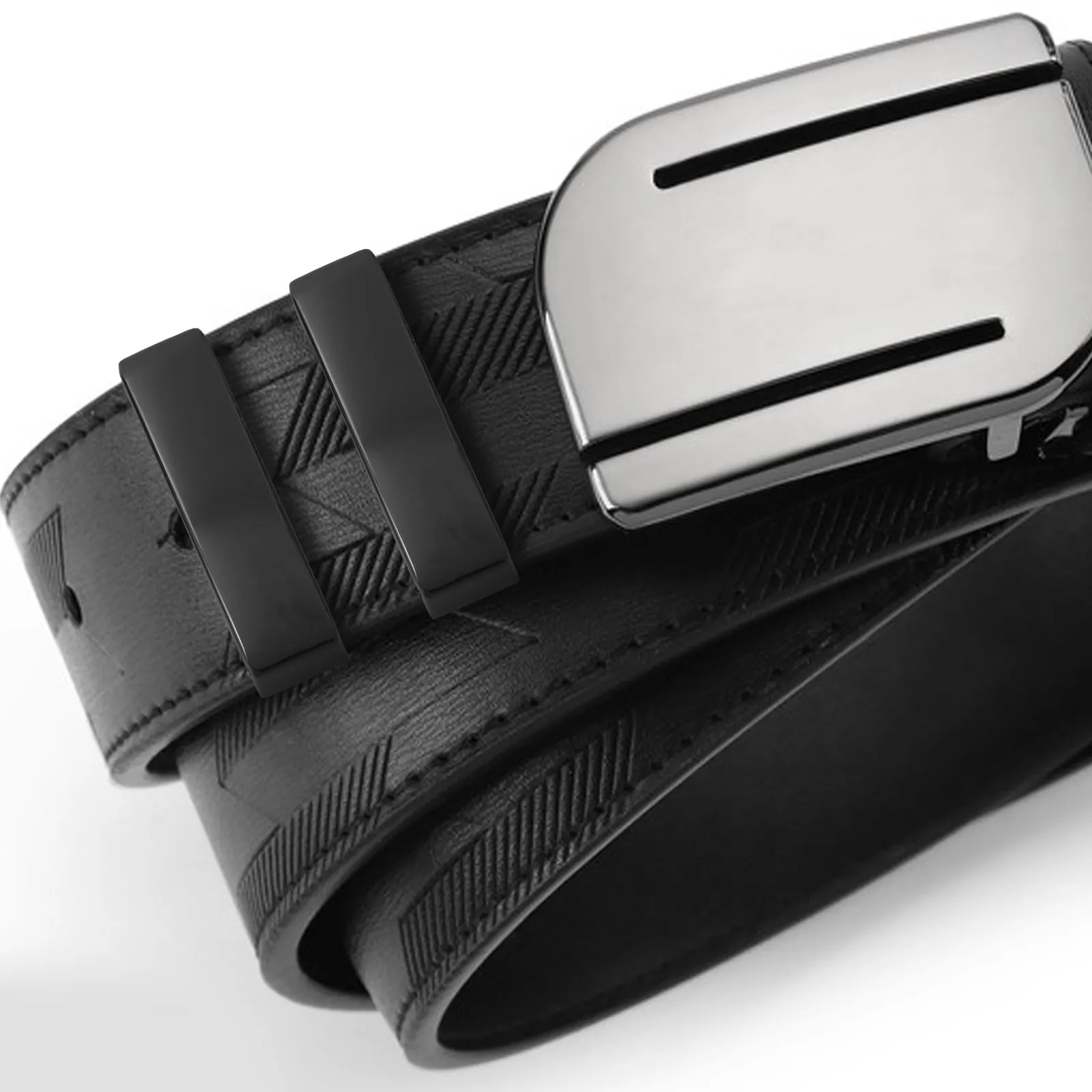 

2 шт. Прочные металлические фиксаторы для ремня для мужчин, прямоугольные пряжки из нержавеющей стали, противоскользящие регуляторы для ремня для рабочей одежды