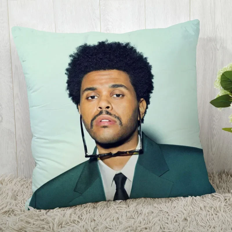 The Weeknd Pillow Cover Customize Pillow Case Modern Home Decorative Pillowcase For Living Room 45X45cm 12.24