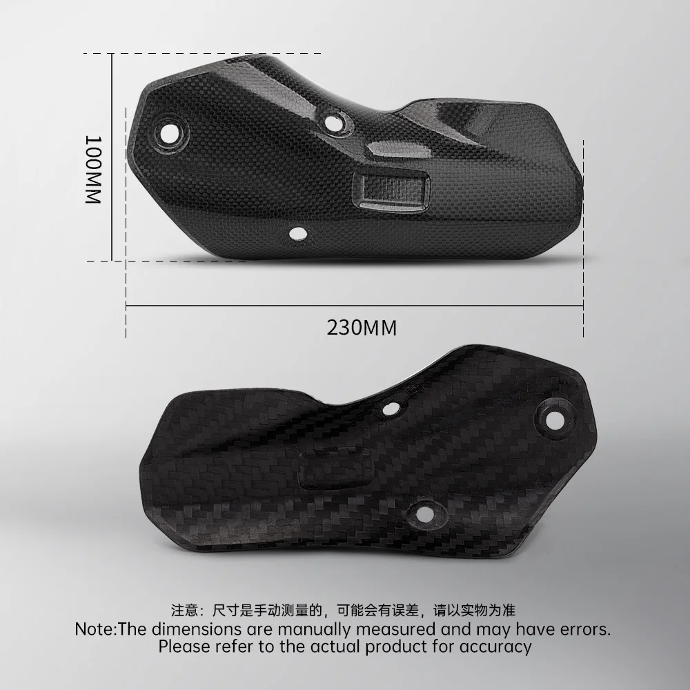 

Motorcycle exhaust pipe heat-resistant cover for R1200GS R1250GS ADV Advanture Motorcycle Exhaust Pipe Carbon Fiber Cover
