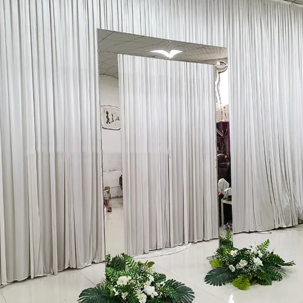 

1pcs/3pcs) Gold Flower back drop Stand Tall Vases Wedding Decorations Artificial Flowers arrangement Centerpieces for Weddings