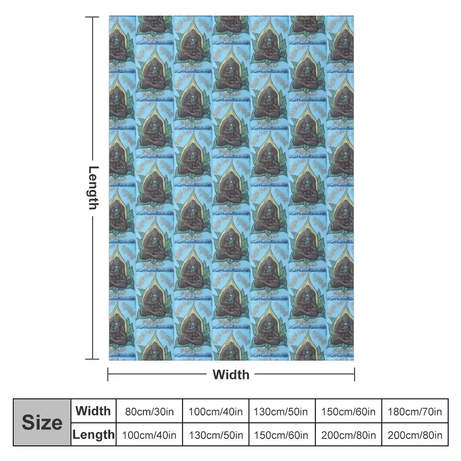 Bigfoot Finds Himself Throw Blanket Shaggy Luxury Thicken manga Soft Big Blankets