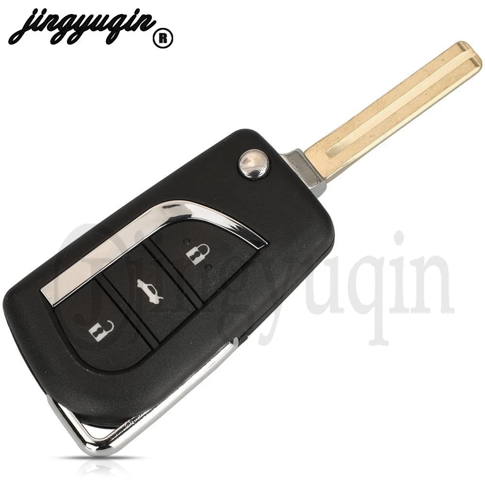 jingyuqin 3BTN Modified for lexus ES300 GS300 GS400 GS430 IS300 LS400 RX300 LX470 312Mhz 4D68/4C Chip HYQ1512V TOY48 Remote Key