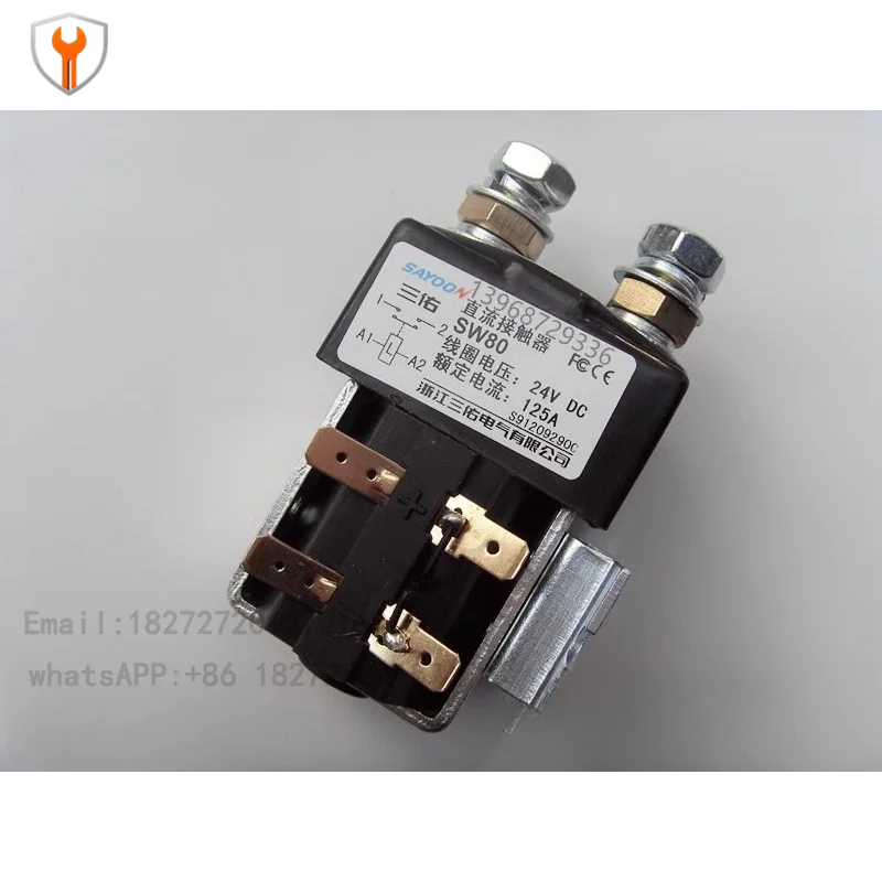 DC Contactor SW80 SW180 SW200 Electric Vehicle Forklift Relay 12V24V36V48V72V80V