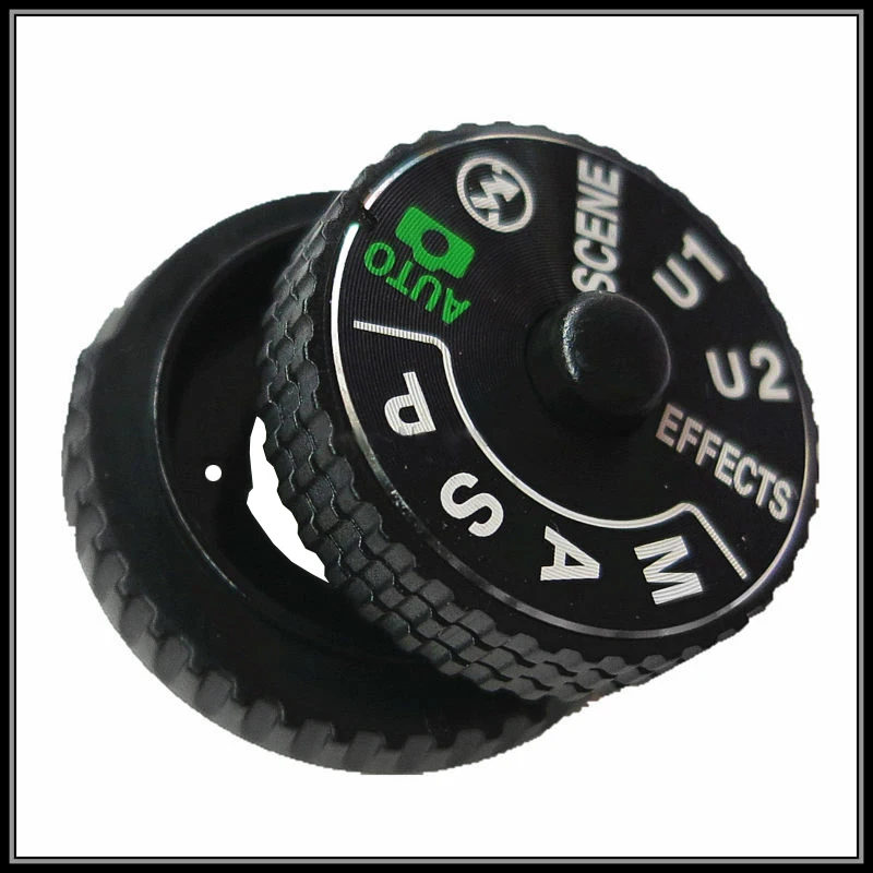 

free shipping 100% Original for Nikon D7100 Top cover Dial Mode Button Unit Replacement Repair Part