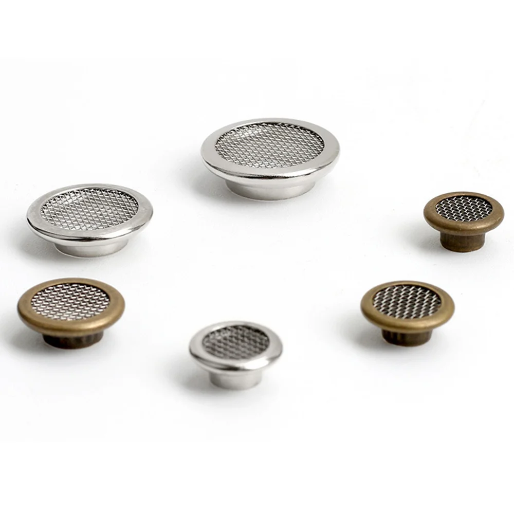 100set Silber Messing Mesh Metall Tülle Ösen Installieren Werkzeug Tülle Kits Handwerk Machen, Reparatur, dekoration und DIY Projekte – Detail 3