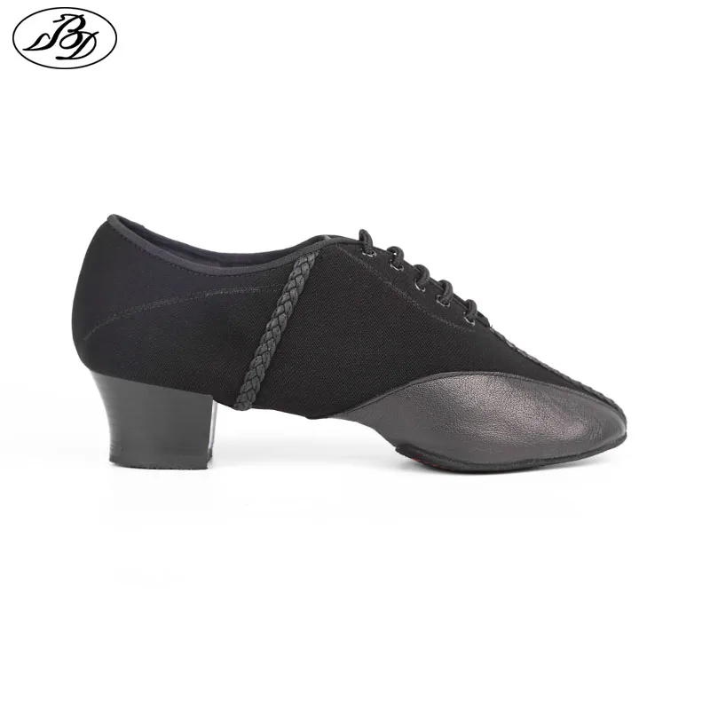Sneaker Men Latin Dance Shoes BD475 Split Sole Genuine Leather Ballroom Dance Sport Shoe Competition Practice