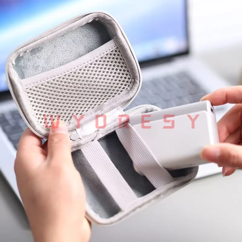 Storage Pouch For CUKTECH (CP13) Custom Molded Cavity Holds Portable Power Unit Steady To Avoid Shifting During Commute And Shor