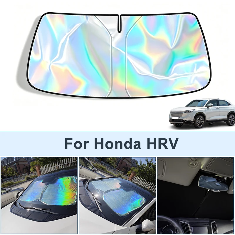

Foldable Front Windshield Sun Shade For Honda HRV UV Reflective Sun Protection Cover Car Interior Accessories