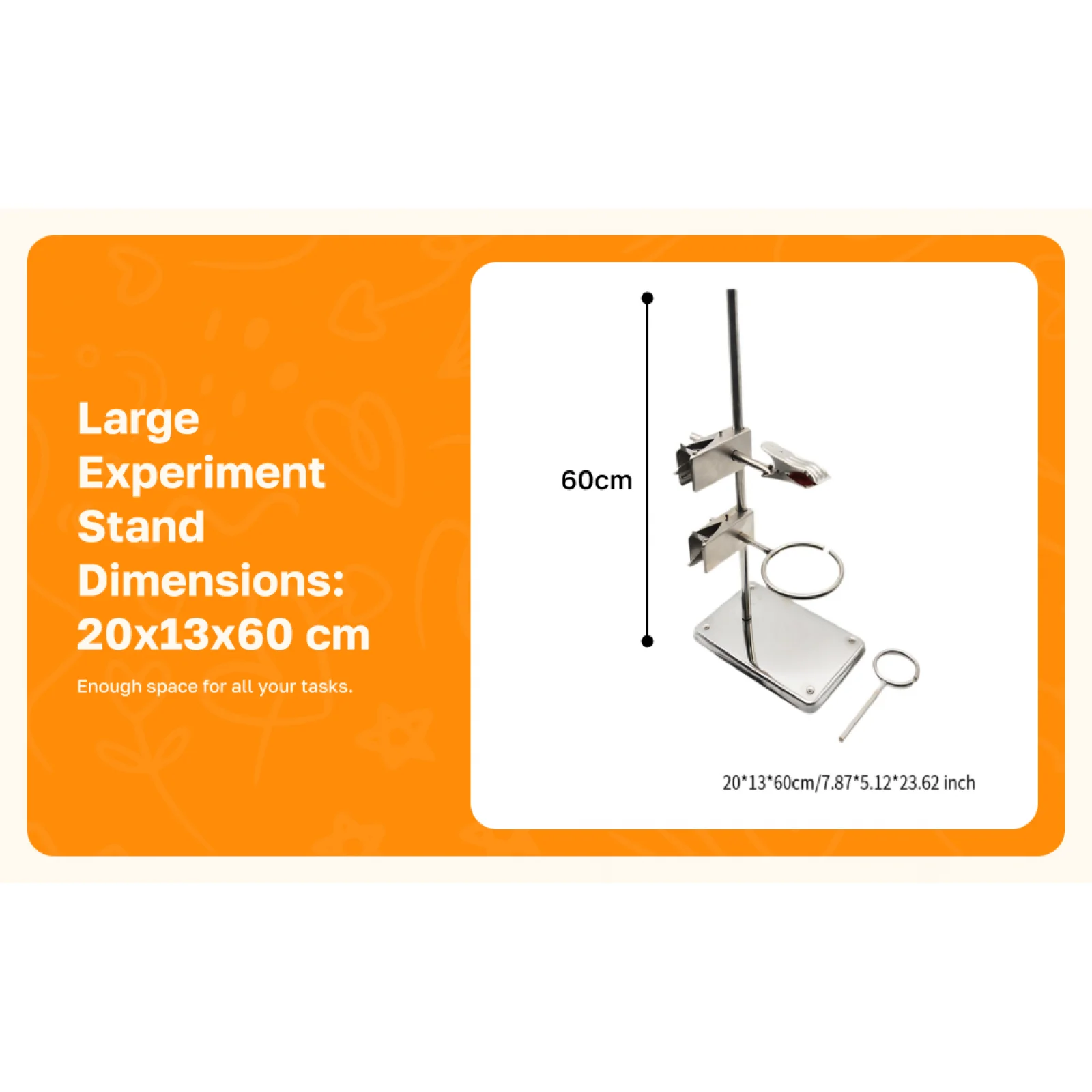 ステンレス鋼のラボスタンド、練習用トレーニング玩具、建築プロジェクト、手と目の協調能力の開発、インテリジェントな科学実験