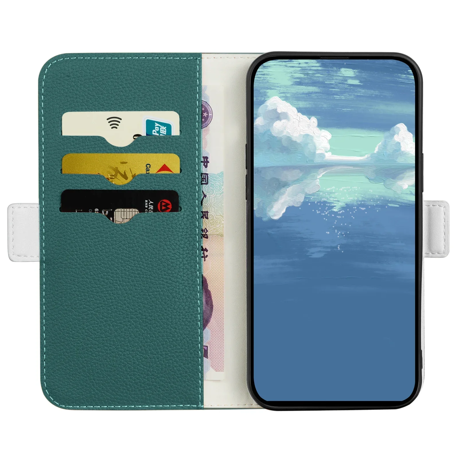 1Y*Leather case Wallet Anti-fall Flip Phone Case For iPhone6/6s/7/8/SE2020/SE3/X/XS/XR/11/12/13/14/15 Pro Plus ProMax MINI Max