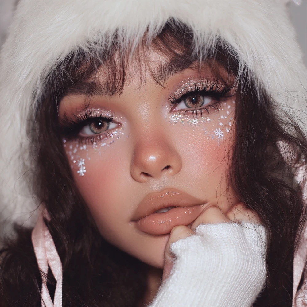 الشفاه كومبو 2 قطعة الفراولة ترطيب ملمع الشفاه وزيت الشفاه المغذي السائل بلسم عيد الميلاد ماكياج طقم هدايا للنساء ملمع الشفاه #5