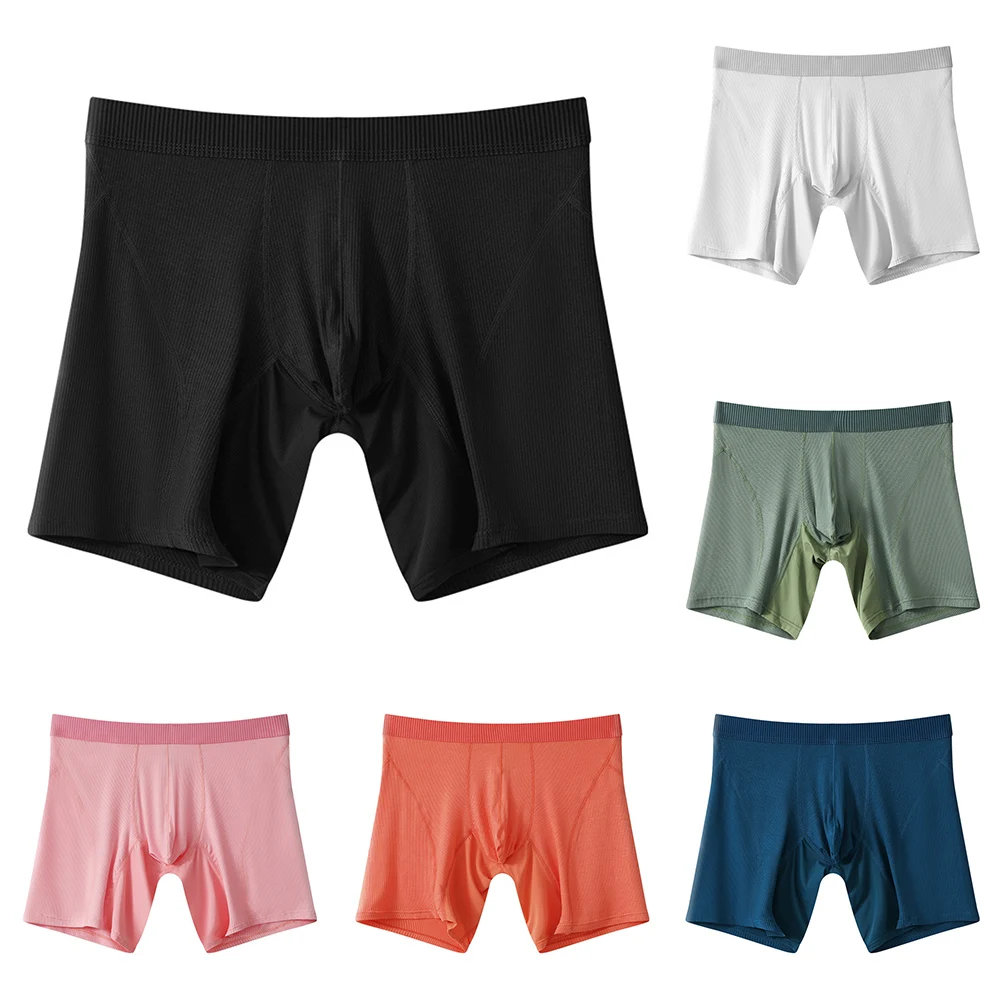 

For Spring Summer Autumn Winter Brief Ice Silk Underwear Newest Not Panty Pantys Silk Soft Brand Solid Pattern