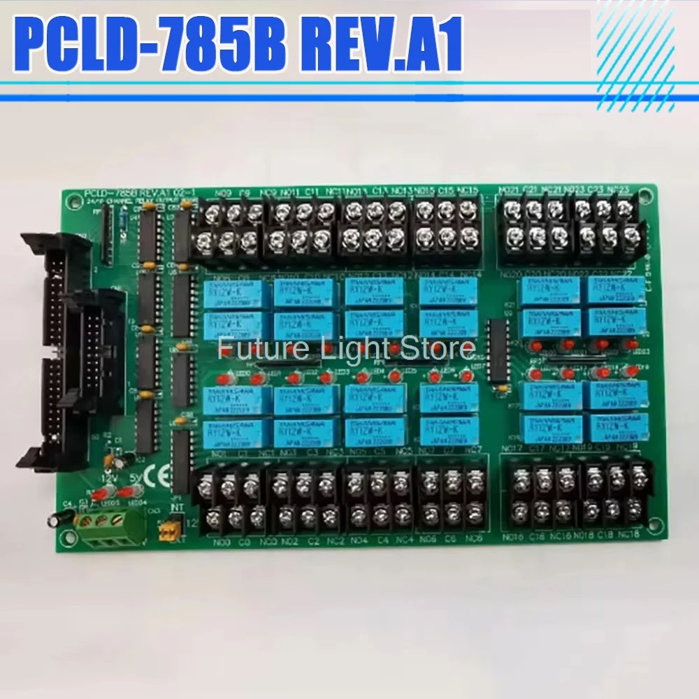 PCLD-785B REV.A1 02-1 For Advantech 48 Channel Relay Output Wiring Block Can Output 24 Or 16 Channels