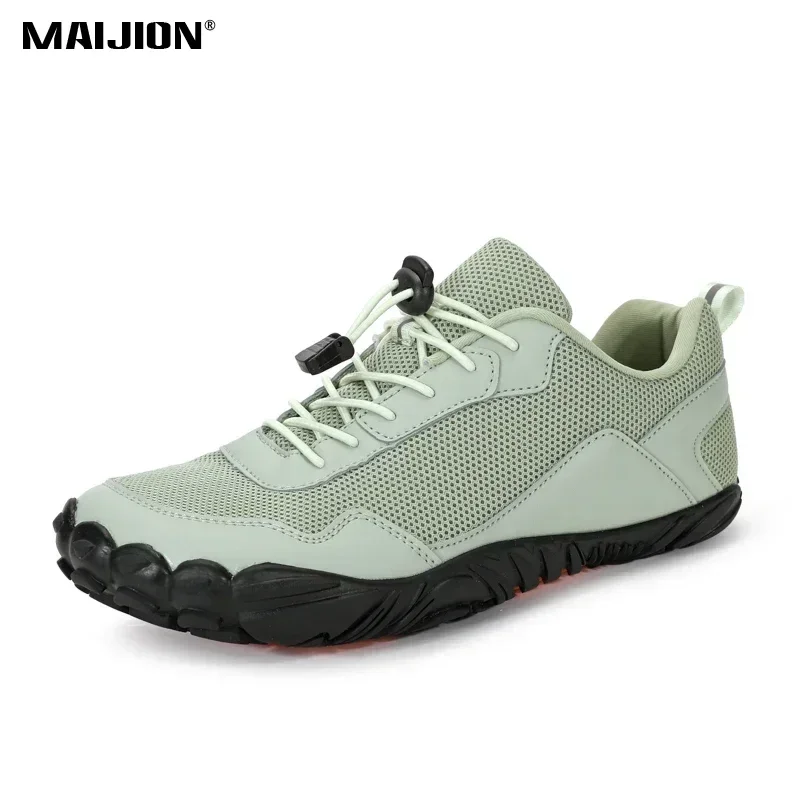 

Нескользящая мужская походная обувь, уличные кроссовки с дышащей сеткой, эластичная мужская спортивная обувь для треккинга и прогулок, размер 39-46