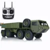 HG 1/12 RC 米軍トラック RC クローラー金属 8 × 8 シャーシモデル 2.4 グラムラジオサーボモーター P801 リモートコントロールカー RC おもちゃモデル 1