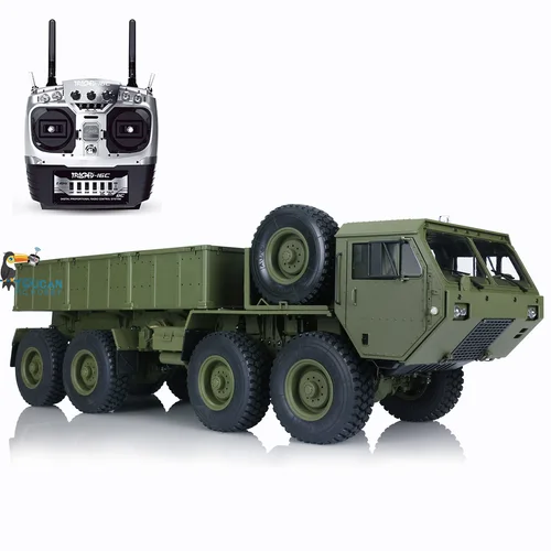 HG 1/12 RC 米軍トラック RC クローラー金属 8 × 8 シャーシモデル 2.4 グラムラジオサーボモーター P801 リモートコントロールカー RC おもちゃモデル
