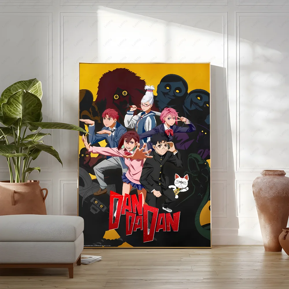 اليابان أنيمي D-Dandadan كين T-Takakura المشارك لزجة جدار الفن الطباعة مقاوم للماء غرفة المعيشة المنزلي غرفة نوم بار ديكور جمالي #2