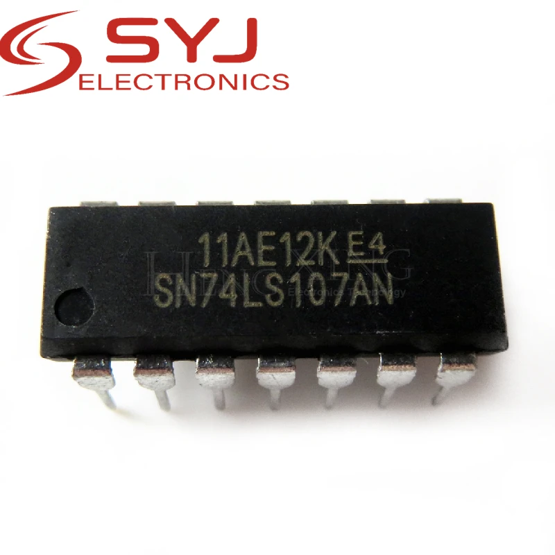 10pcs/lot SN74LS107N HD74LS107P 74LS107 DIP-14 In Stock