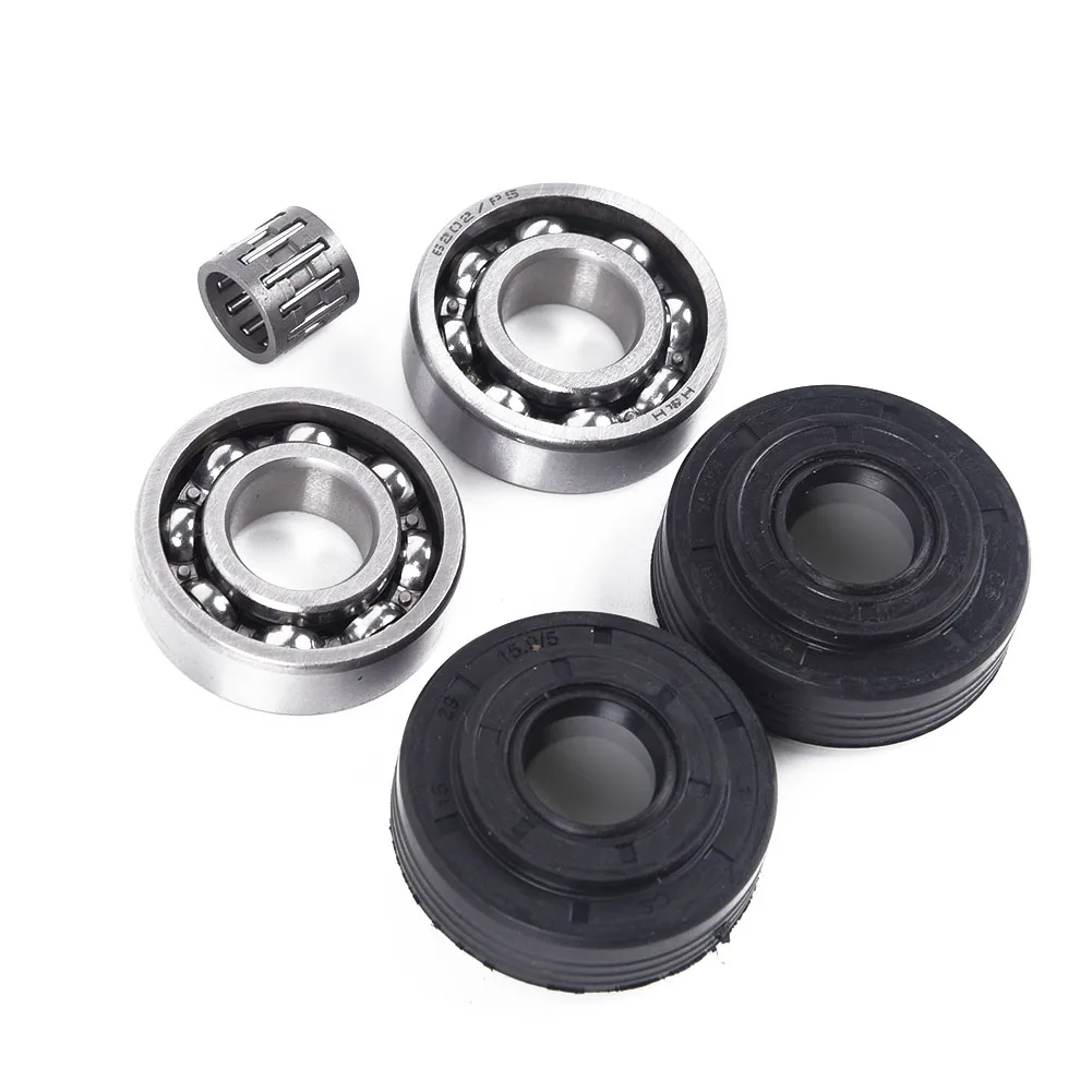 Tool Crankshaft Bearing Oil Seals Garden Repair Set Accessories Chainsaw For Jonsered 2141 2145 2150 Replacement Supplies