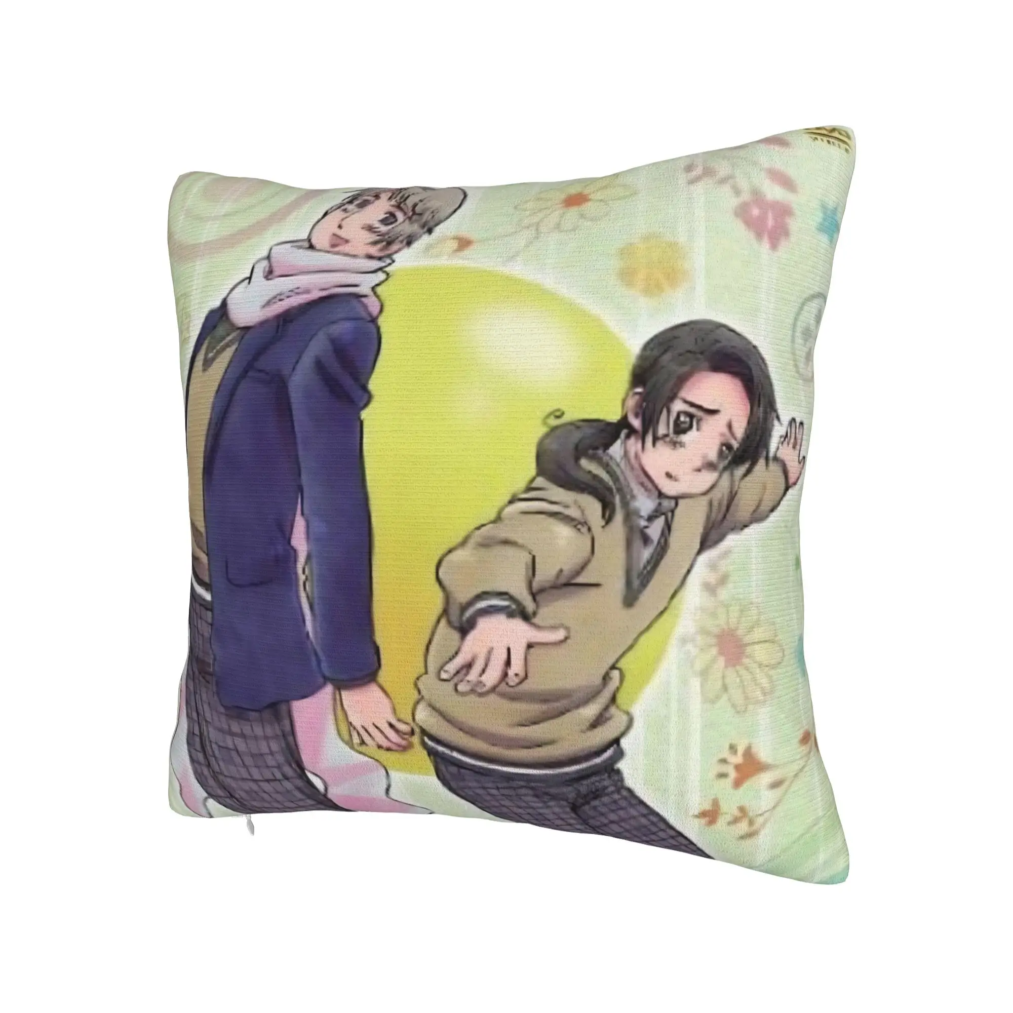 Hetalias Axis Powers Pillow Cover Product Soft Cushion Cover Decorations  Throw Pillow Case Cover Chair Multi Size
