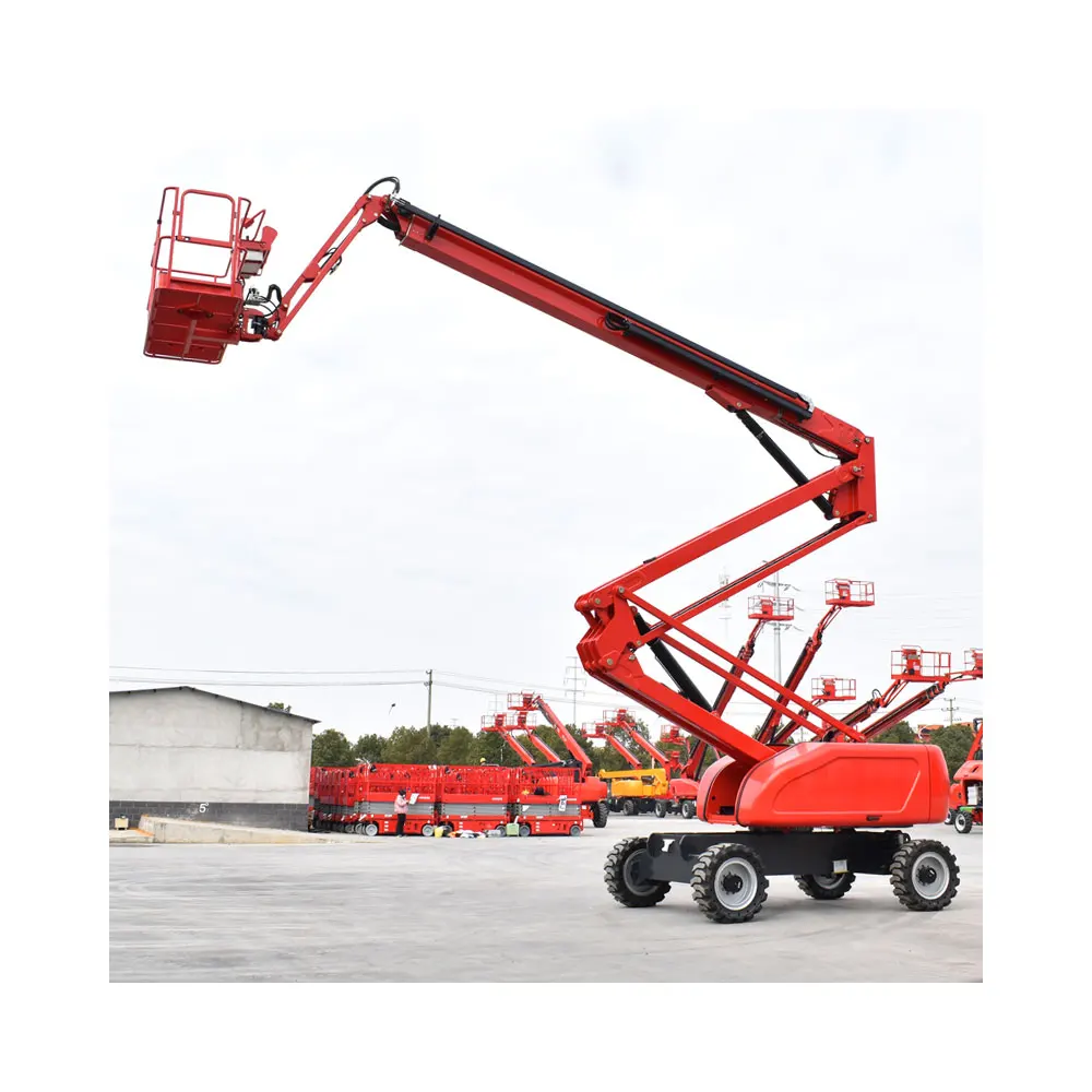 Telescopic/articulated Boom Lift Aerial Work Platform Man Platforms Self Propelled Boom Lift