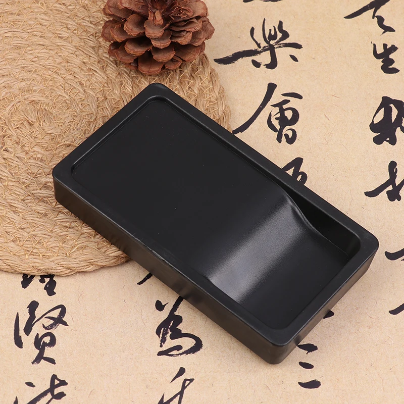 For Chinese Calligraphy Pine Soot Inkstick Xuan Rice Paper Writing Painting Beginner Plastic Ink Stone Set Grinding Inker