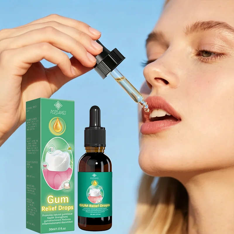 Gum Relief Drops Provide Gentle Daily Oral Care, Helping to Remove Surface Stains and Leave Breath Fresh for a Long Time.