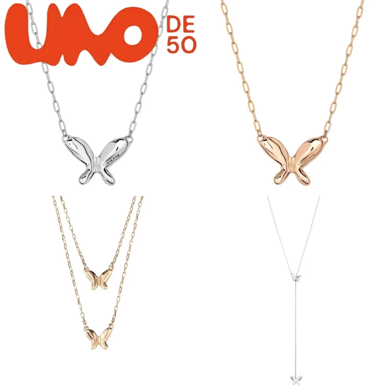 

Ожерелье UNOde50 посеребренное S925 и позолота 14K: для модницы, которая любит эксперимента ​