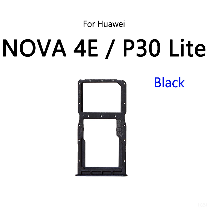 For Huawei P30 Lite / Nova 4E 4 New SIM Card Slot Tray Holder Sim Card Reader Socket