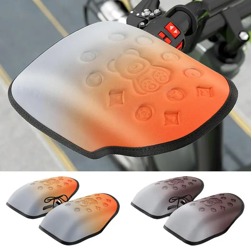 Motorcycle Handlebar Muffs for summer Airy Motorcycle Sun Protection Gloves Motorcycle Sunscreen Gloves Grip Hand Sunshade