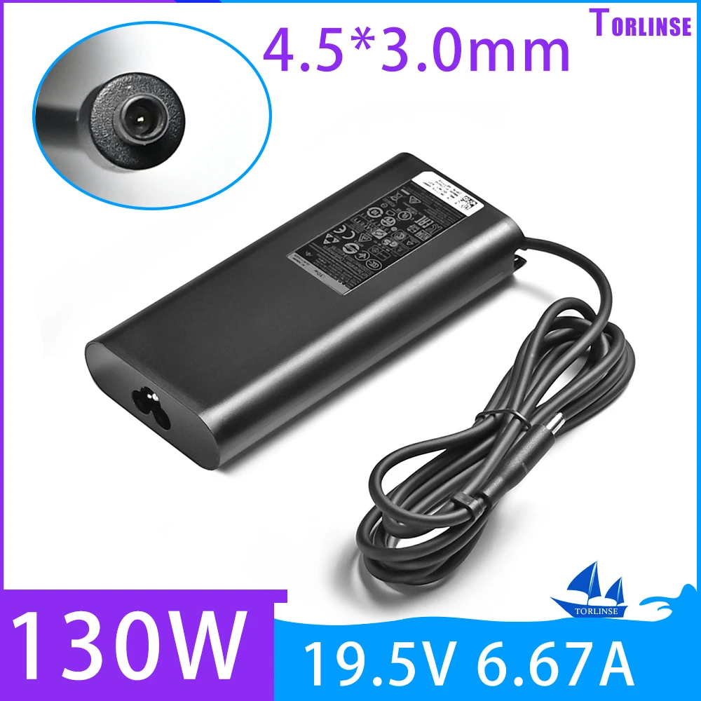 130W 19.5V 6.67A 4.5mm AC Laptop Adapter For Dell Charger PRECISION M3800 XPS 15 (9530) DA130PM130 06TTY6 Power Supply