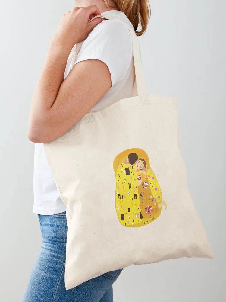 

Bacio di Klimt Tote Bag Cloth bag tote bag canvas Big women canvas tote bags