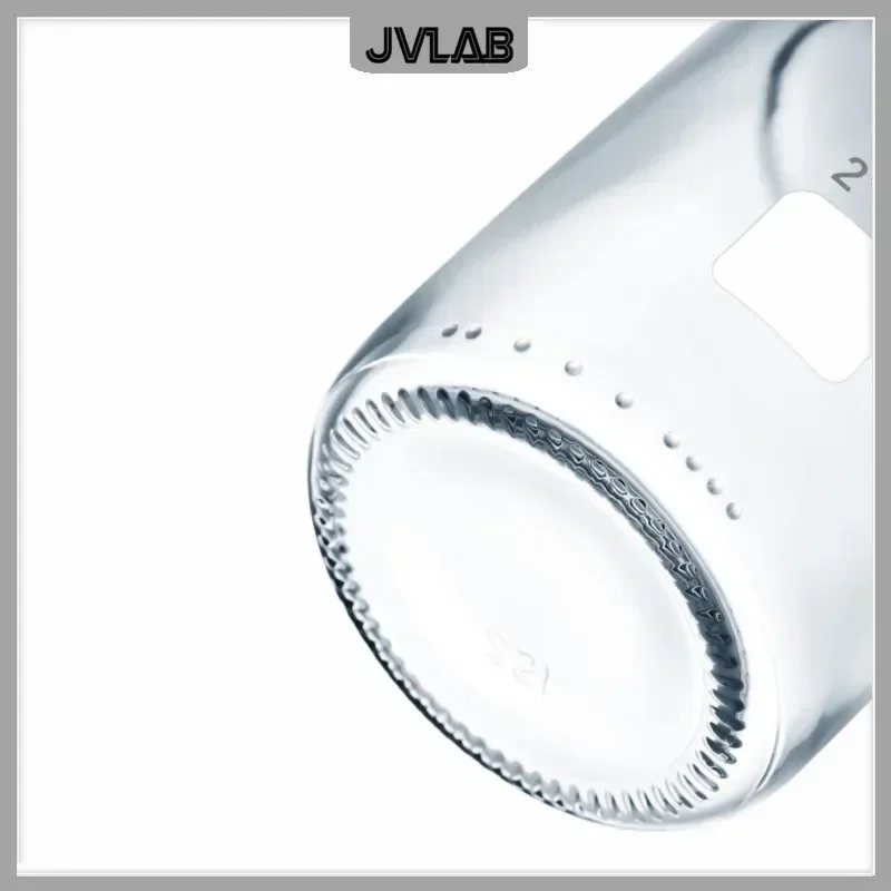 Reagent Bottle 1000mL Clear Glass Sample Bottle1L Laboratory Glassware Blue Screw GL45 Mouth