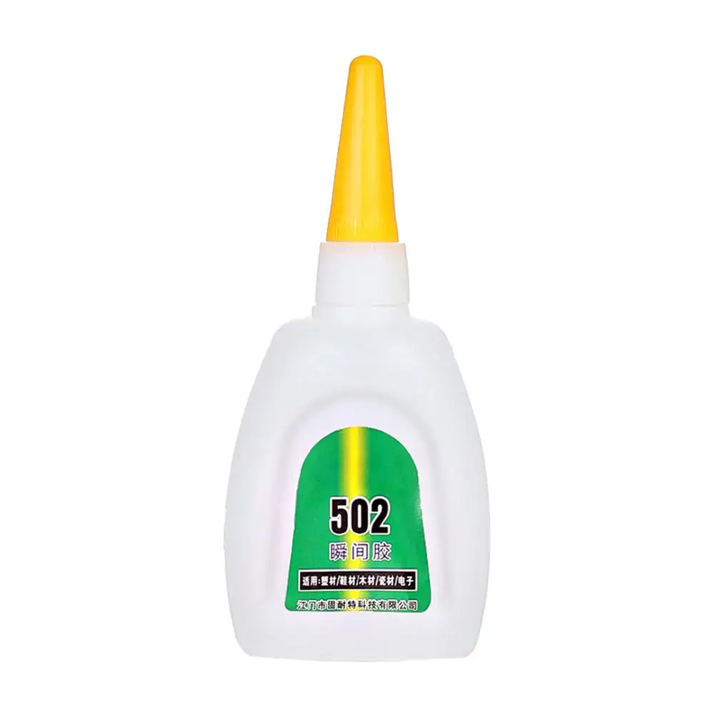 502 forte colla ad asciugatura rapida sigillante adesivo pelle metallo forte legno gomma colla Bond liquido I0z3
