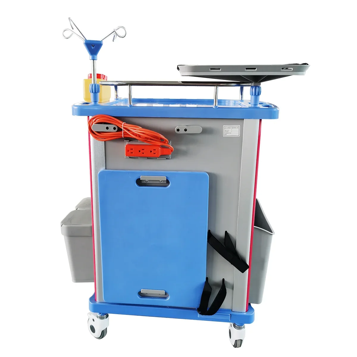 Medical Hot Sale Hospital Medication Vehicle Clinic Medical Trolley Professional Emergency Crash Car