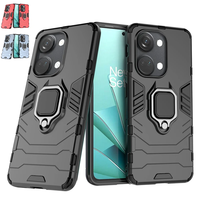 For Oneplus Nord 3 5G Case Cover Oneplus Nord 3 5G Capas Shockproof Bumper Armor Ring Magnetic Holder Fundas Oneplus Nord 3 5G