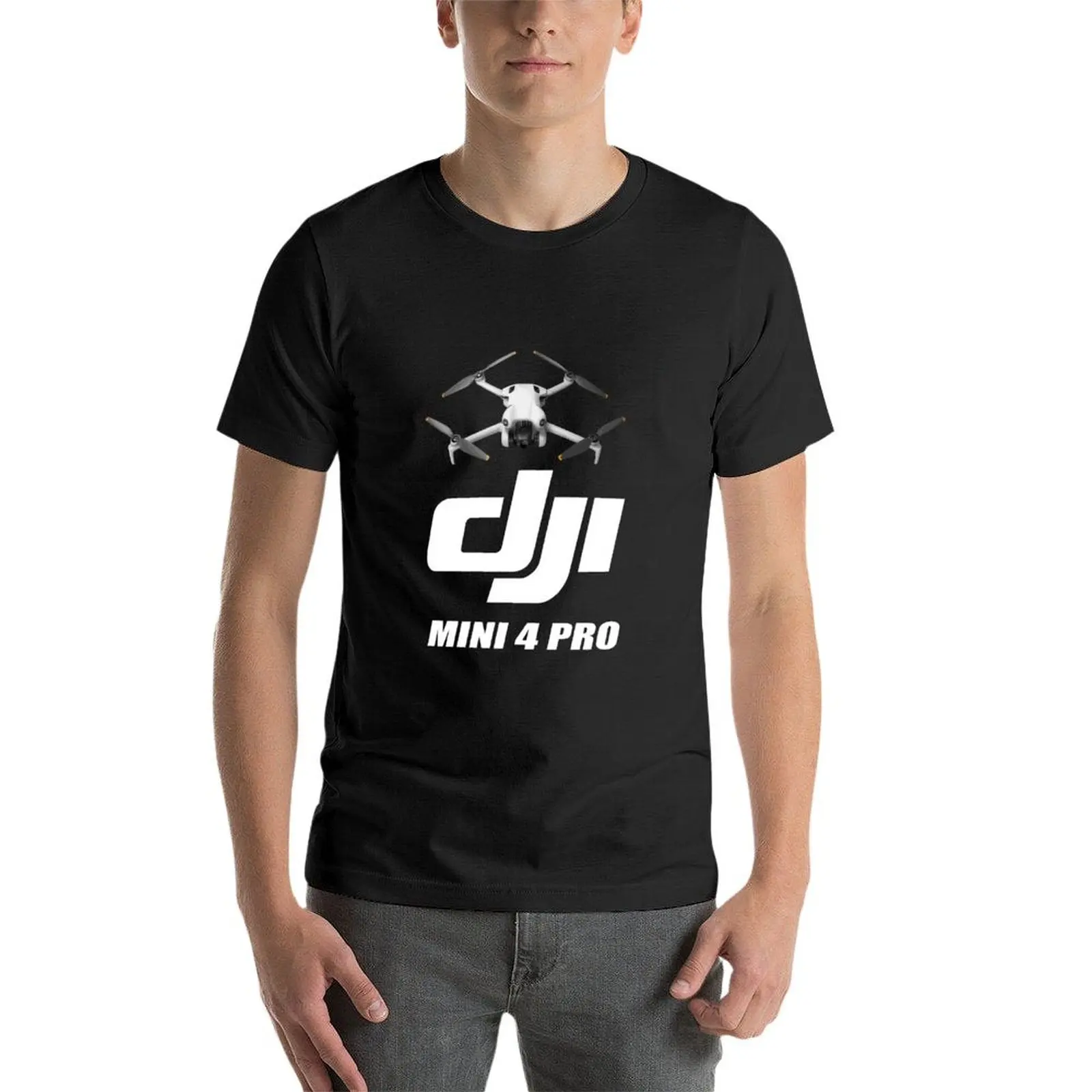 DJI Mini 4 Pro Drone Pilot Owner T-Shirt cute tops boys animal print big and tall t shirts for men