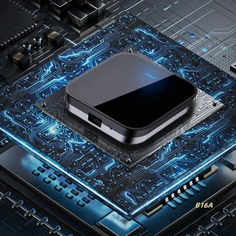 For  Carplay Adapter Car Wired To Wireless Smart Aibox Box Car Interconnect Multi-Function Adapter Easy To Use ,Black,B